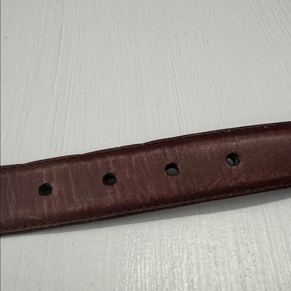 Polo Ralph Lauren Brown Genuine Leather Belt